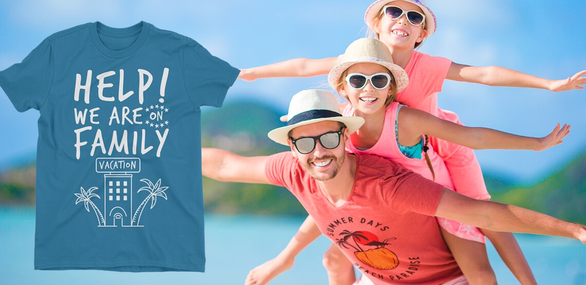 Creating Memorable Vacation Shirts for the Whole Family - factnwit